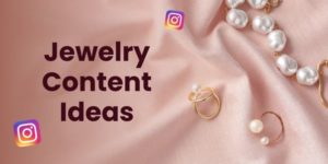 ideias de conteúdo de joias