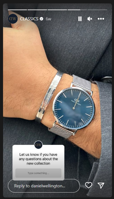 Daniel Wellington content strategy