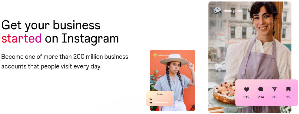 Instagram pour les entreprises