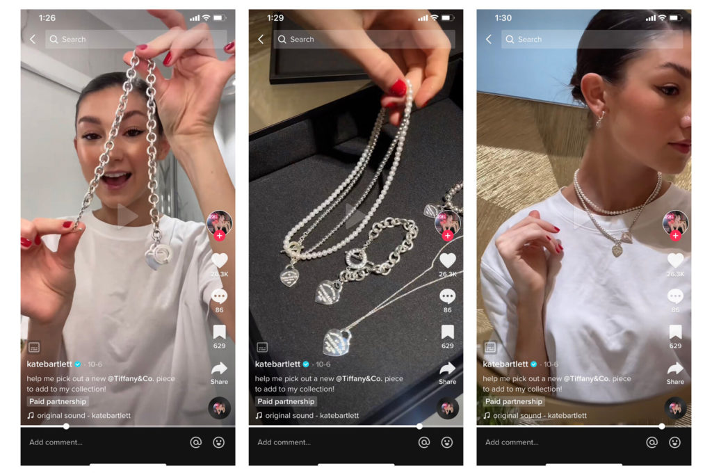 A screenshot of TikTok’s in-feed ads displaying vibrant and engaging video content