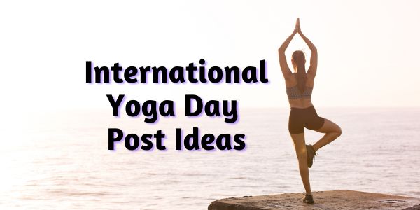 International Yoga Day Post Idéer
