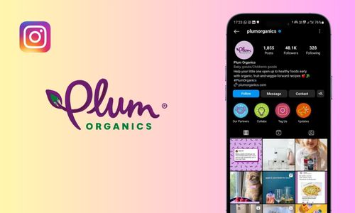 Plum organics Instagram Marketing