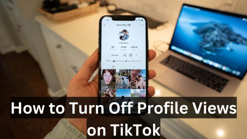 como desativar visualizações de perfil no tiktok