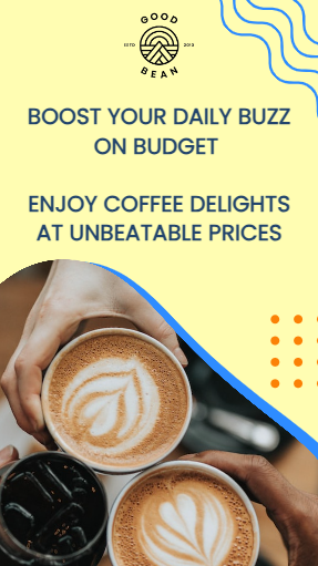 Coffee shop story ideas about promoting delightful flavors at unbeatable prices