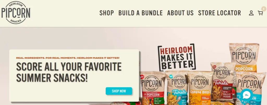 pipcorn Shopify Banner