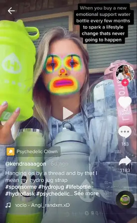 Clown Tiktok Filter