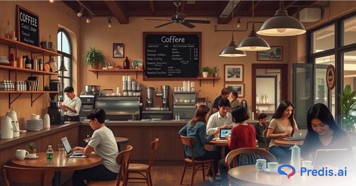 Cover image featuring coffee shop story ideas