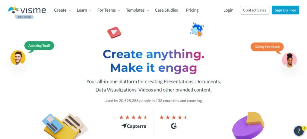 Offeo Alternatives -  Visme