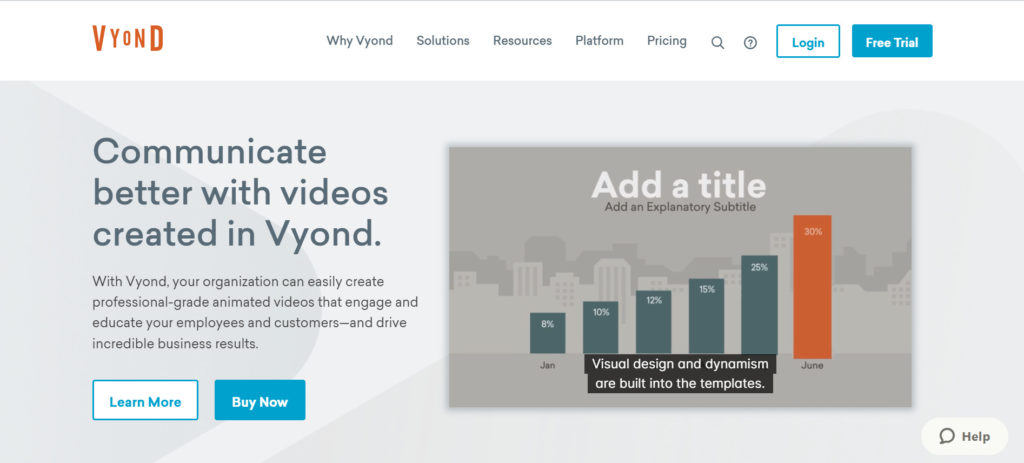 Vyond video tool