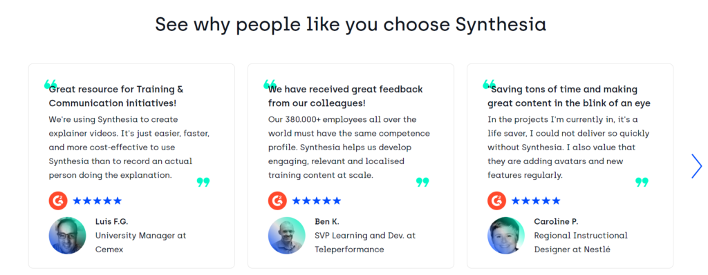 Synthesia reviews