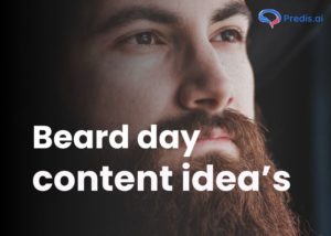 Pomysły na treści związane z dniem brody