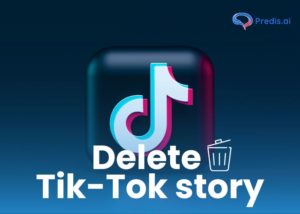How to delete tiktok story