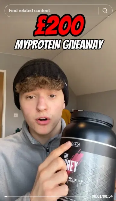 gym giveaway tiktok