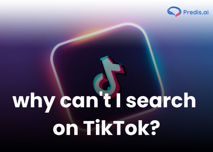 't I search on TikTok