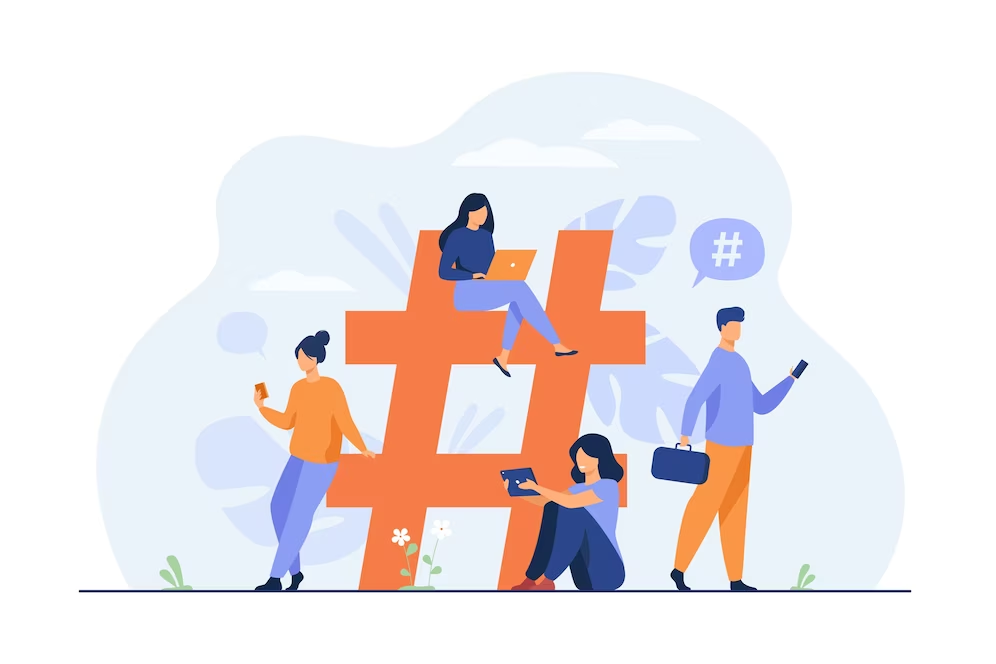 Use relevant hashtags