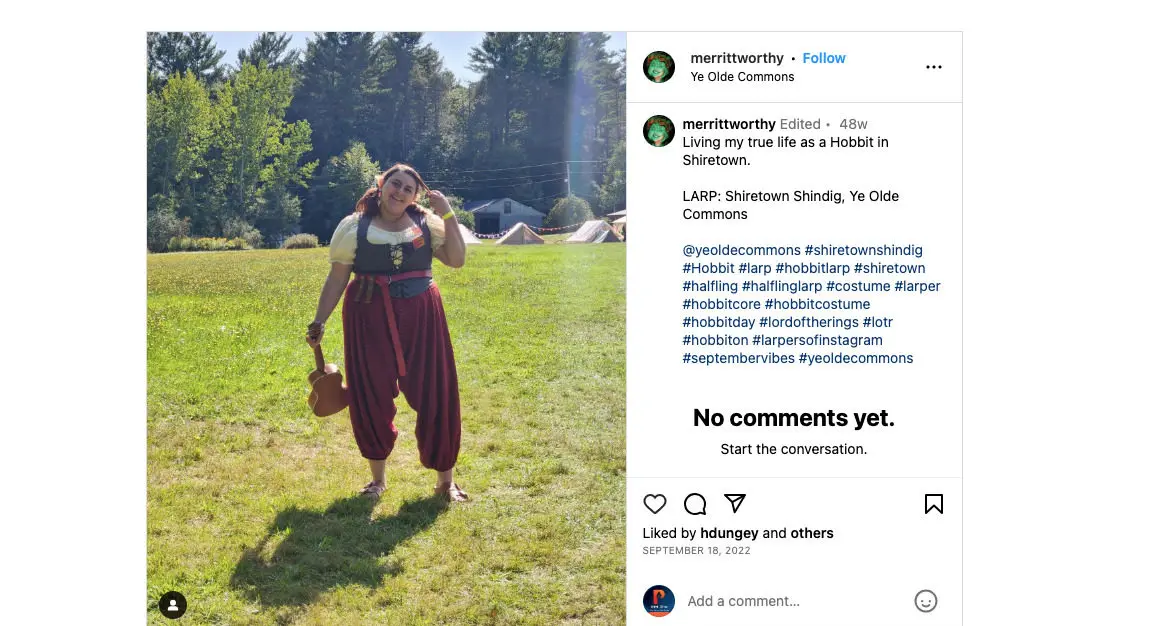 Hobbit Costume Contest