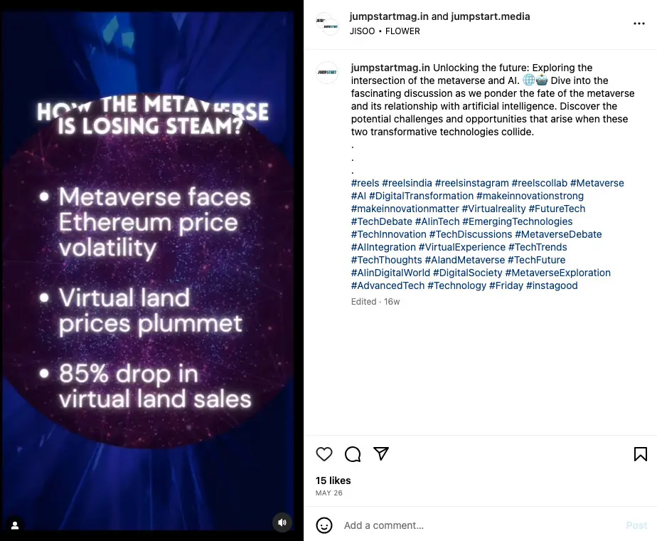 Samarbeid på Instagramen din Reels