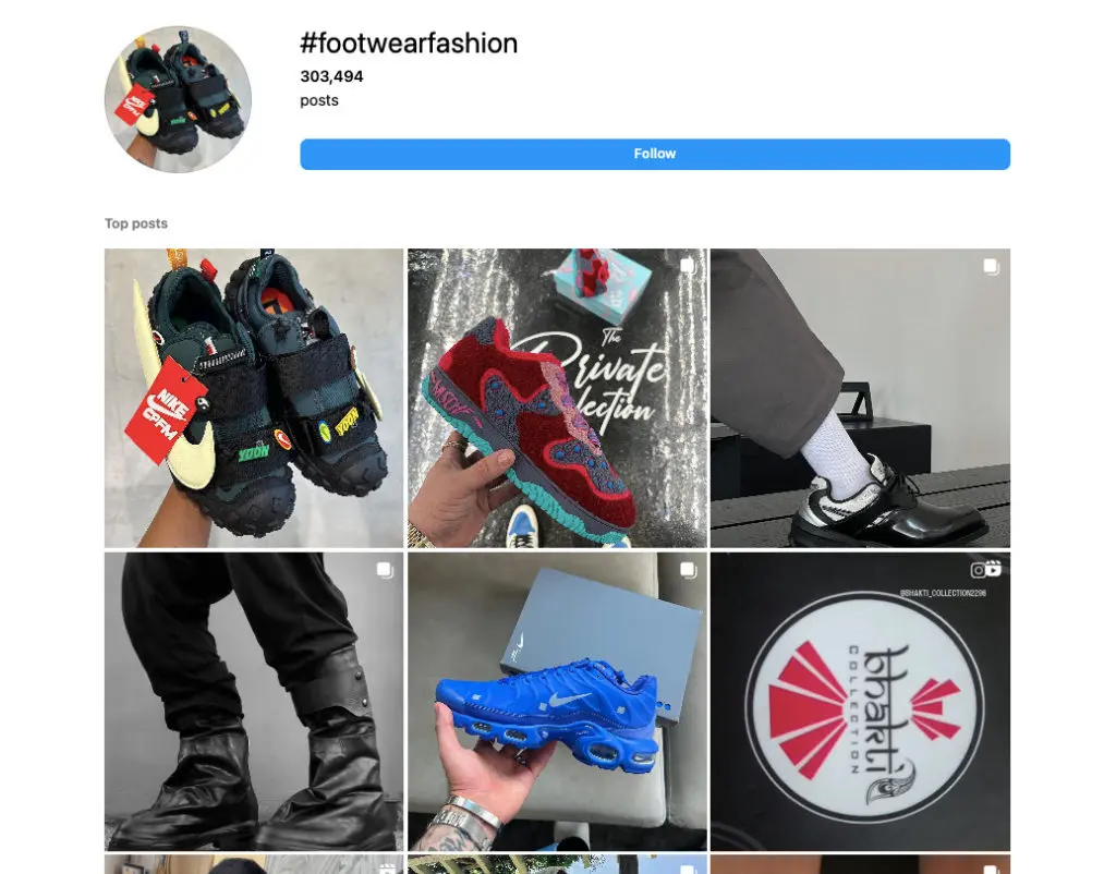 Fashion Bloggers Hashtags #4: Shoe Hashtags