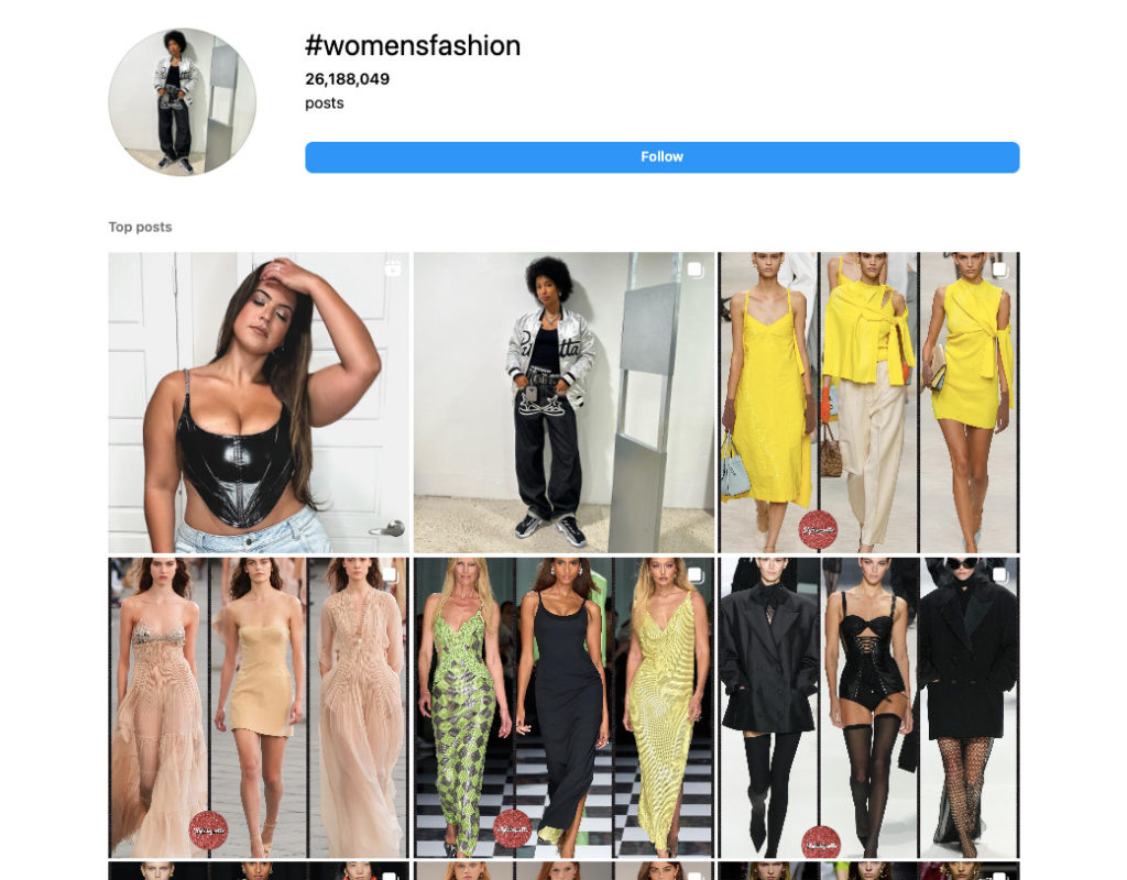 Hashtags de blogueiros de moda nº 11: Hashtags de moda feminina