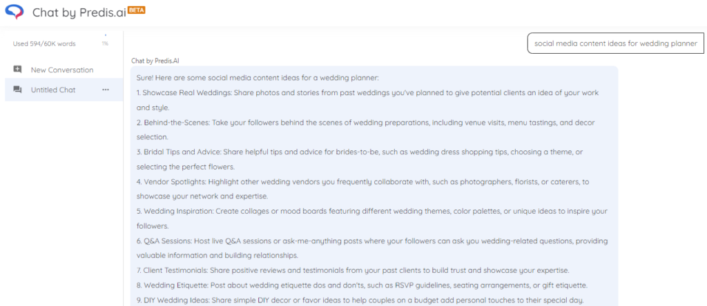 Wedding and event content ideas for social media