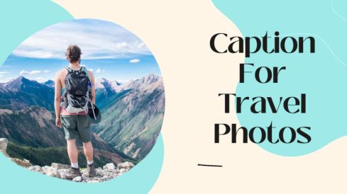 Seyahat fotoğrafları için altyazılar