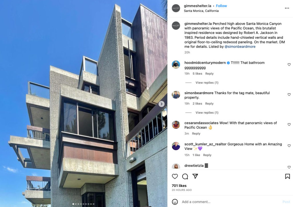 Instagram post for real estate