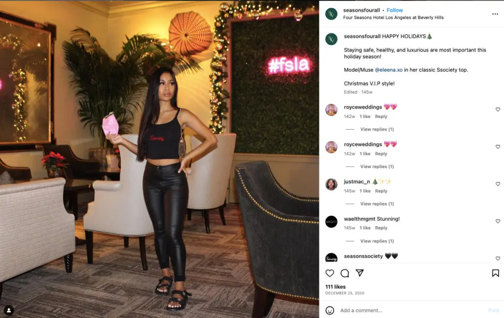 Four Seasons Influencer Marketing