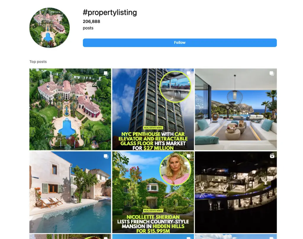 Best Real Estate Hashtags for Listings