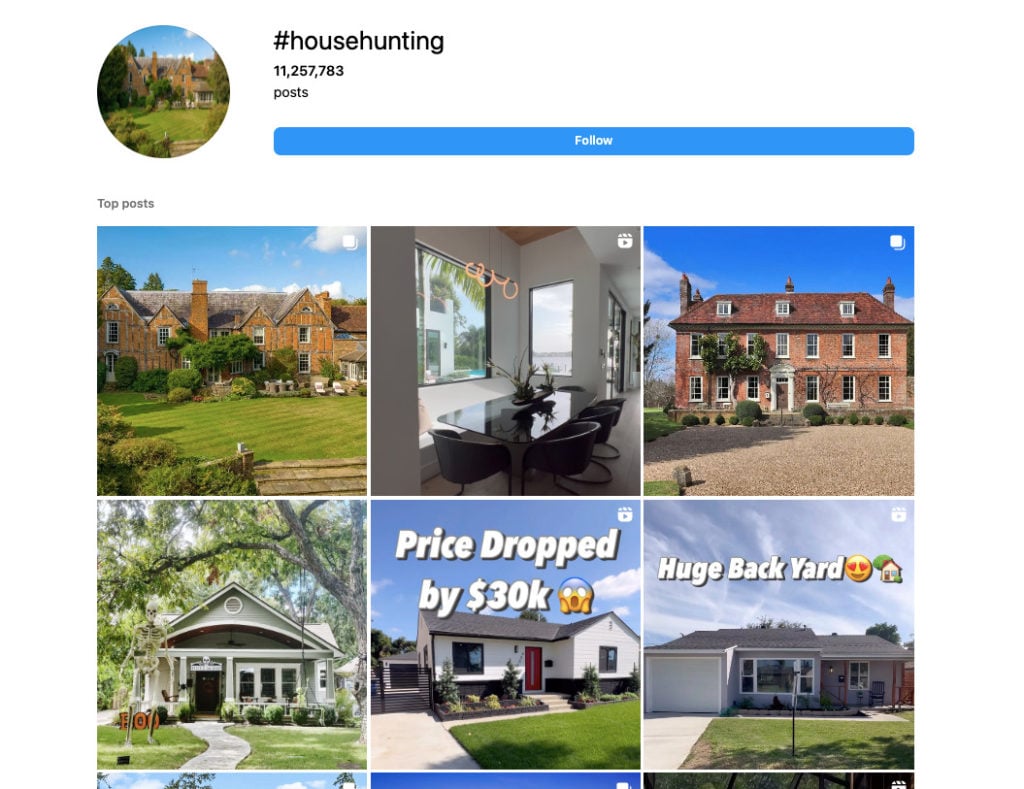 Real Estate Hashtags for Buyers