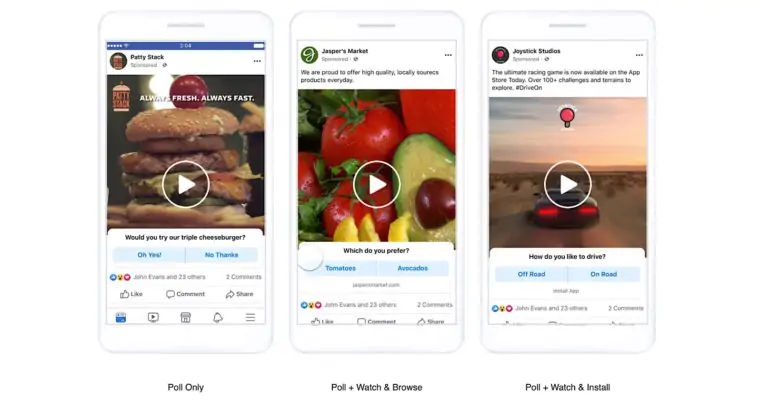 Product video Facebook ad