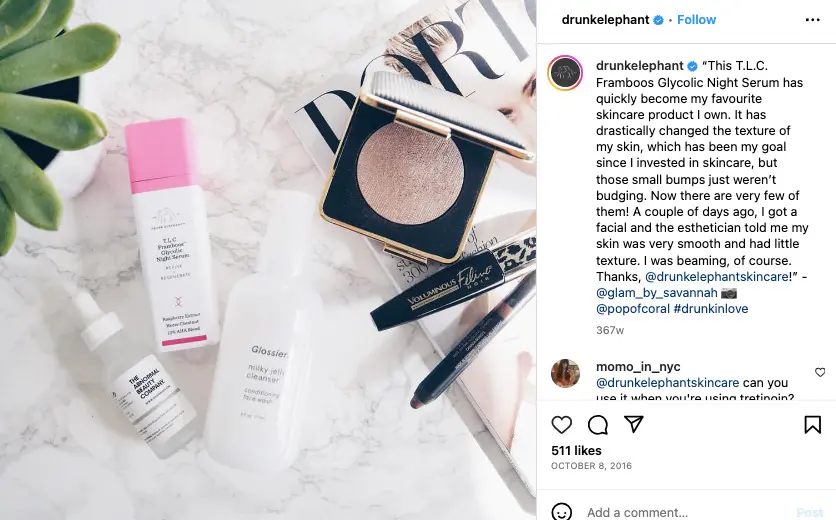 Drunk Elephant Product Promotion