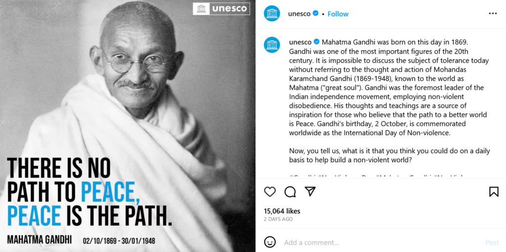 Post Gandhiego Jayantiego