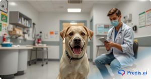 Veterinary TikTok marketing using AI