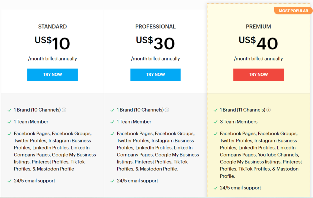 Zoho Social - A alternative to Ocoya