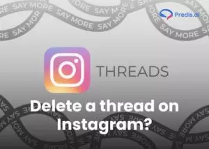 eliminare un thread su Instagram
