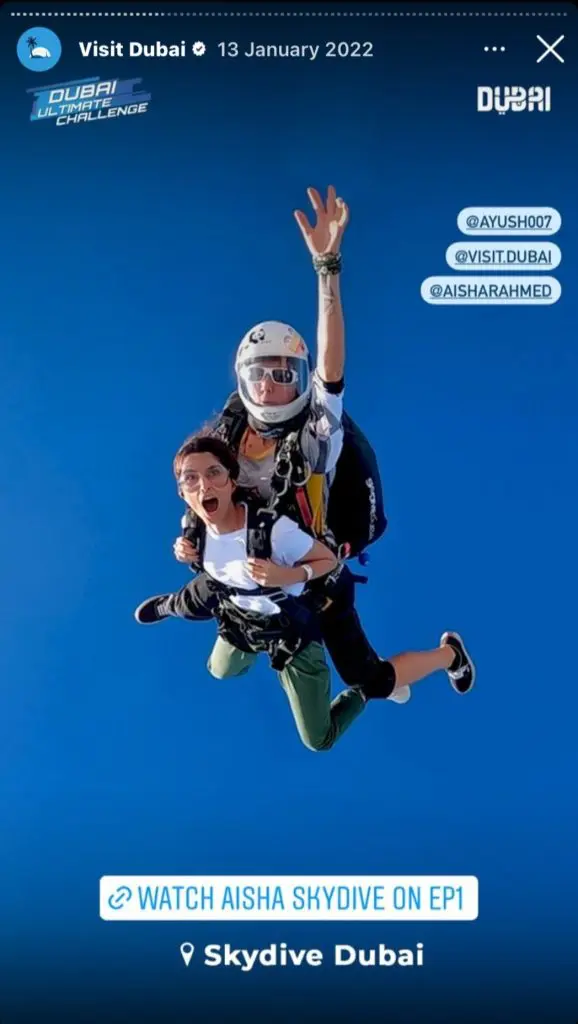experiment with different adventure sports