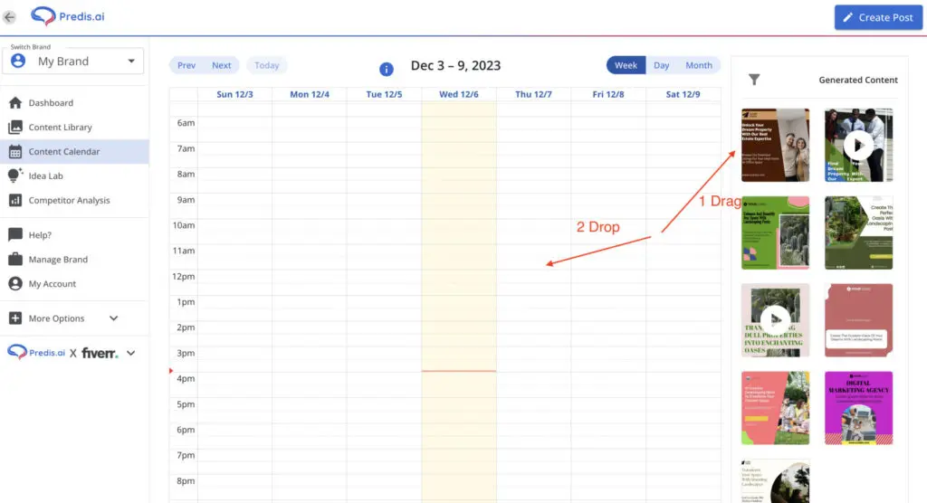 schedule posts