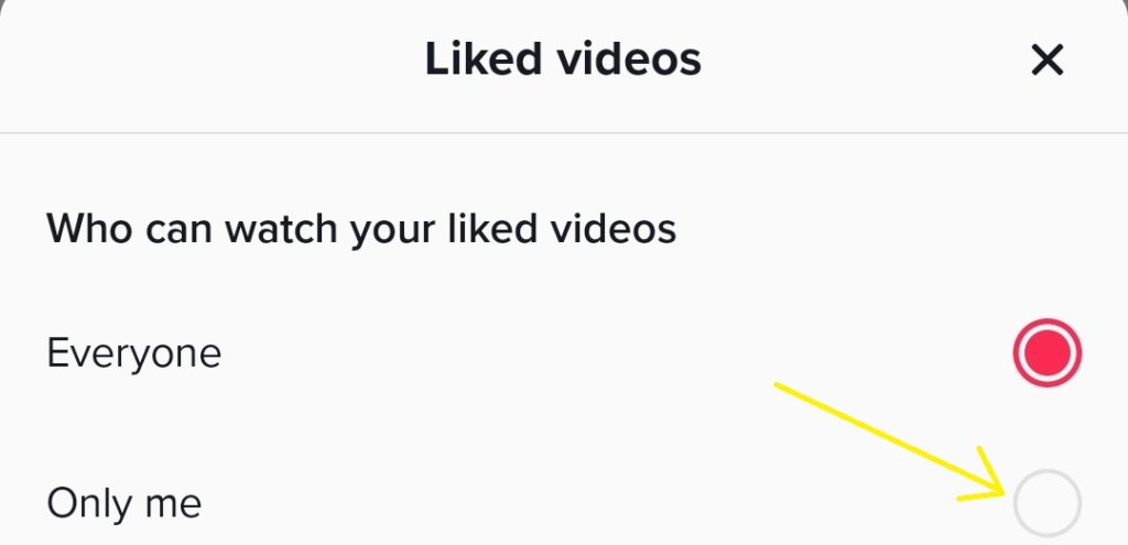 tiktok liked videos