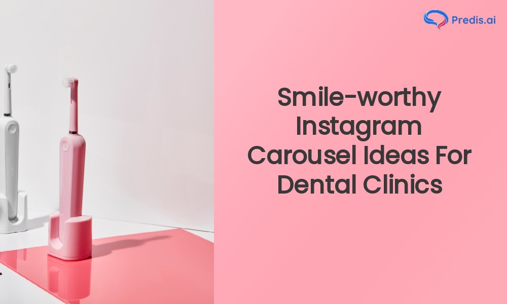 Ideas de carrusel de Instagram para clínicas dentales