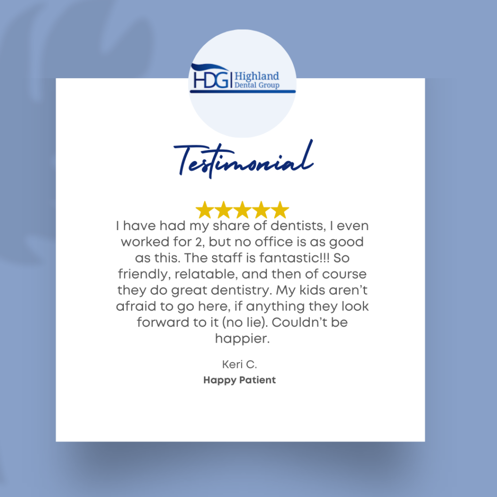 patient testimonial