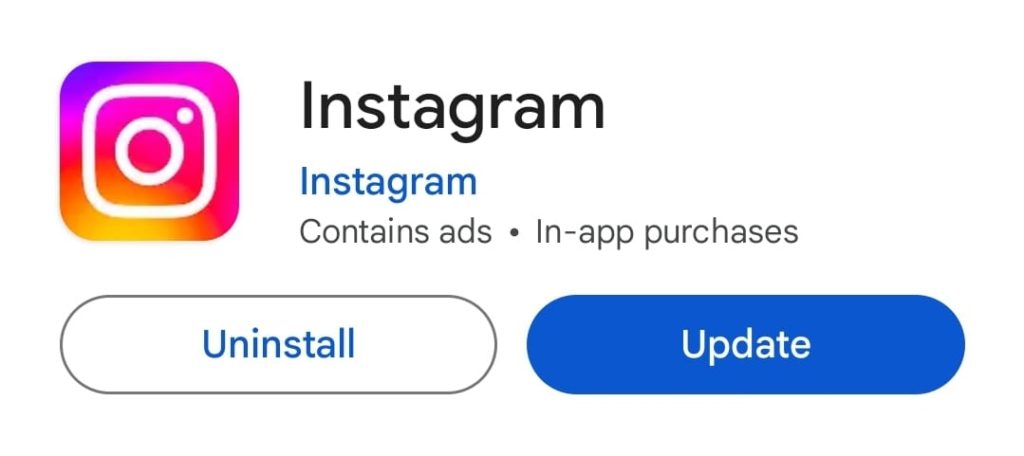 Update the Instagram app