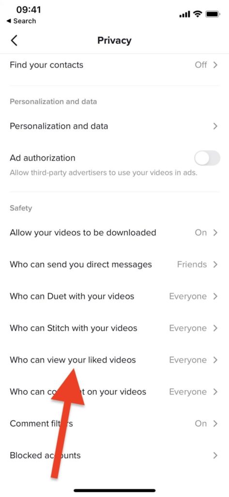 tiktok privacy