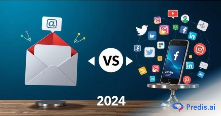 Email marketing vs Social media marketing