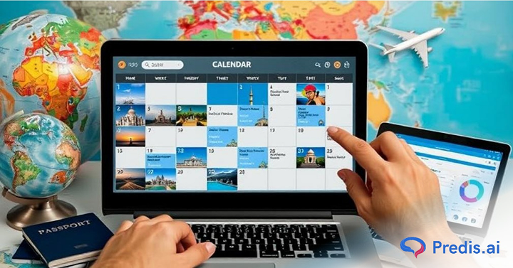 Creating a social media calendar for Travel Agencies