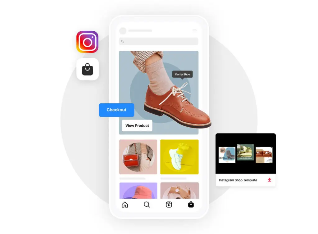 Shopping for shoes on Instagram