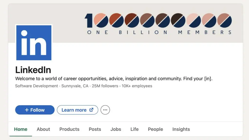 LinkedIn banner image
