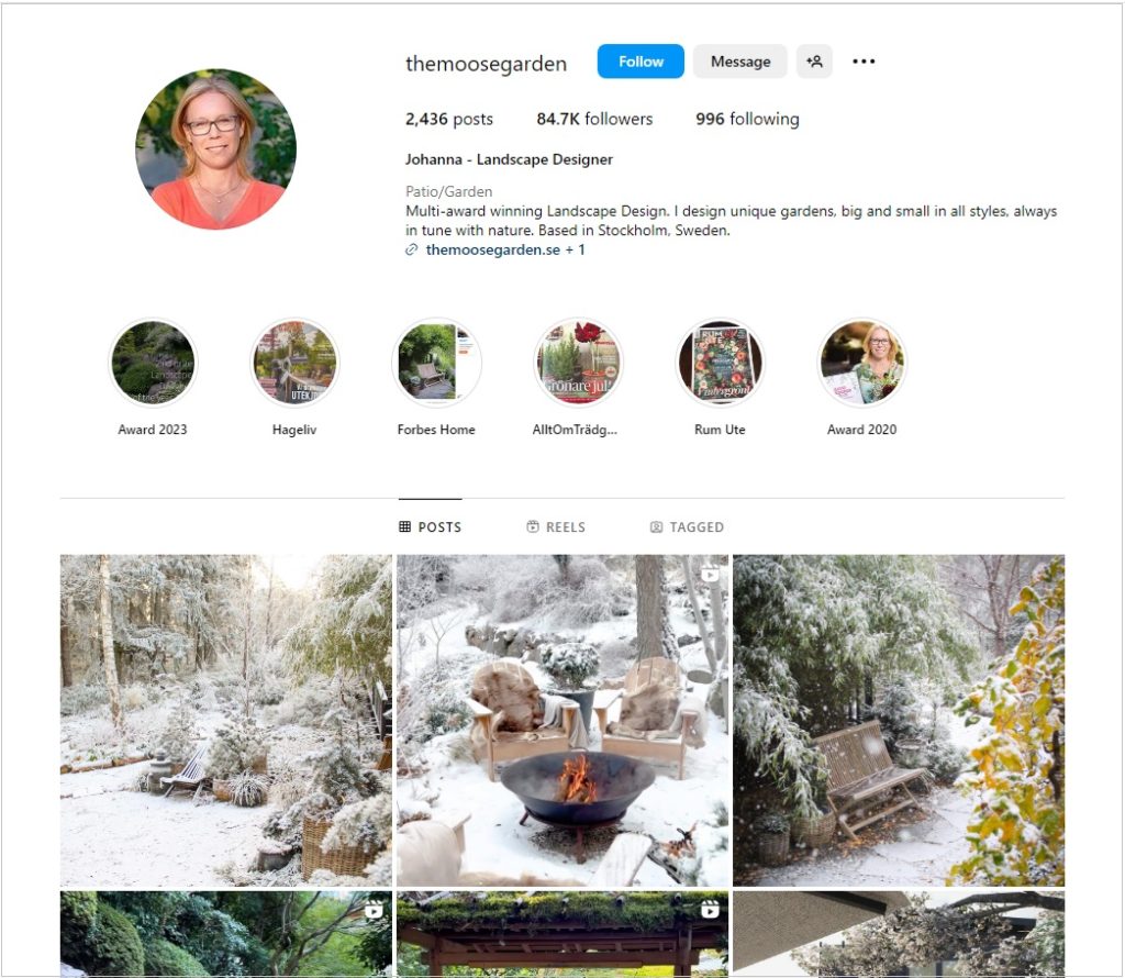 Story highlights for a gardening and landscaping business Instagram account

