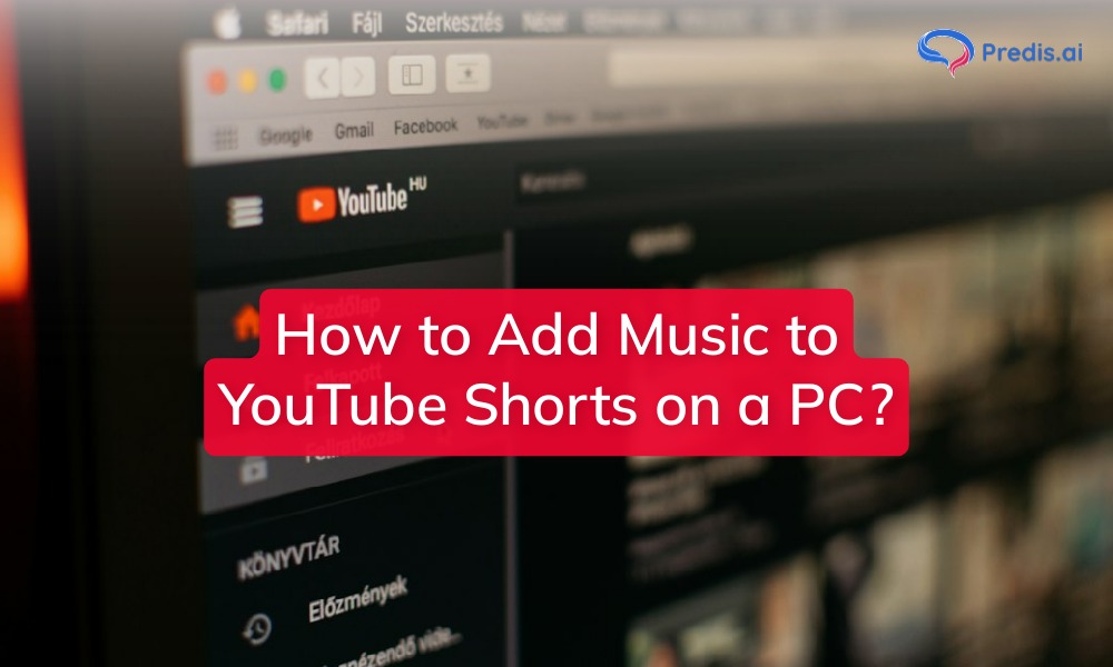 Hvordan legge til musikk til YouTube-shorts på en PC?