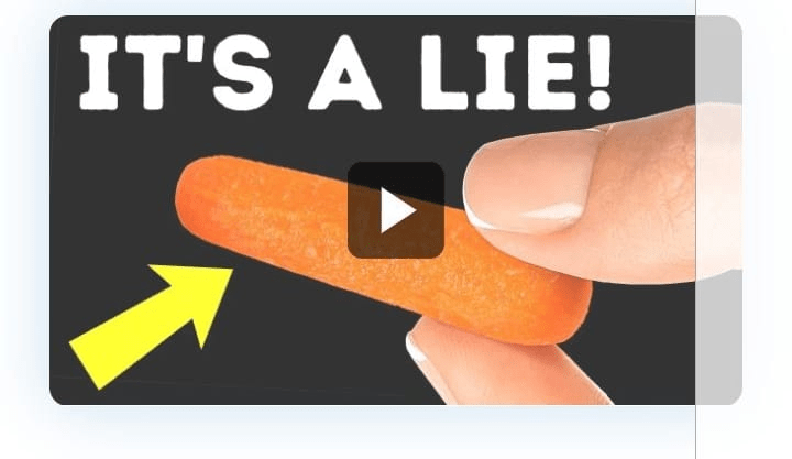 Video talking about interesting facts