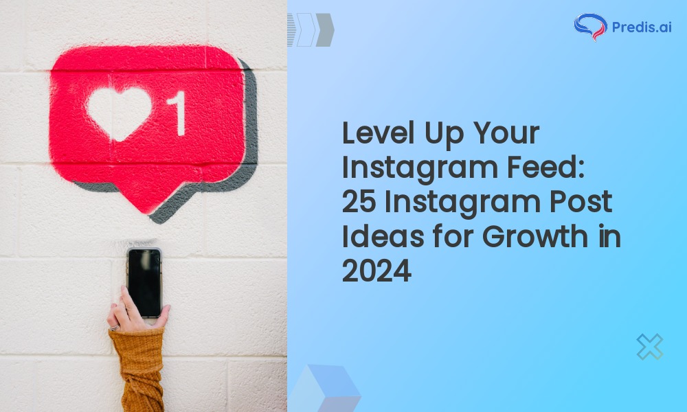 25 idee per post su Instagram per la crescita nel 2024